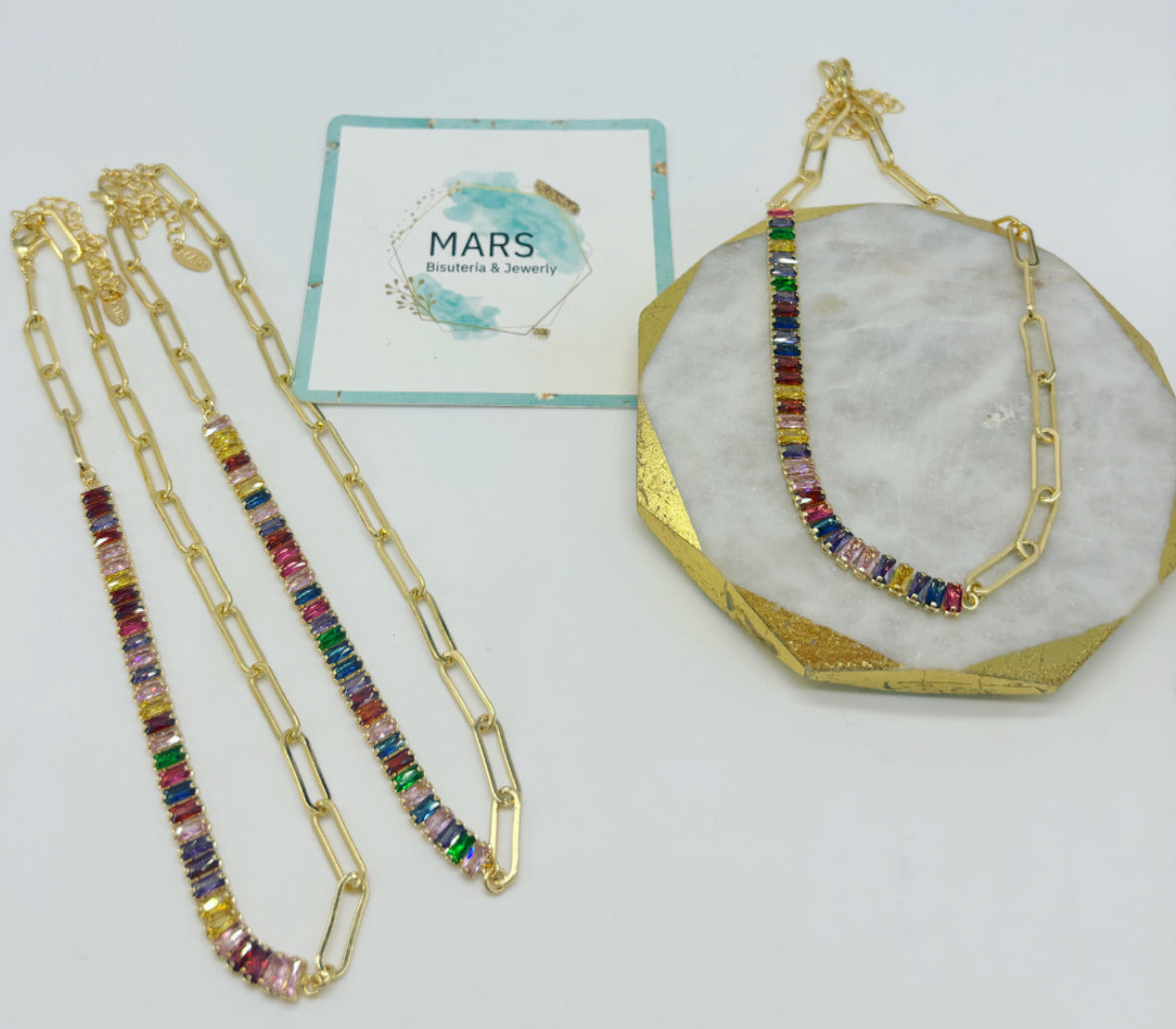 Martina Rainbow Necklace