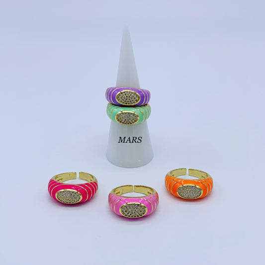 Rainbow rings